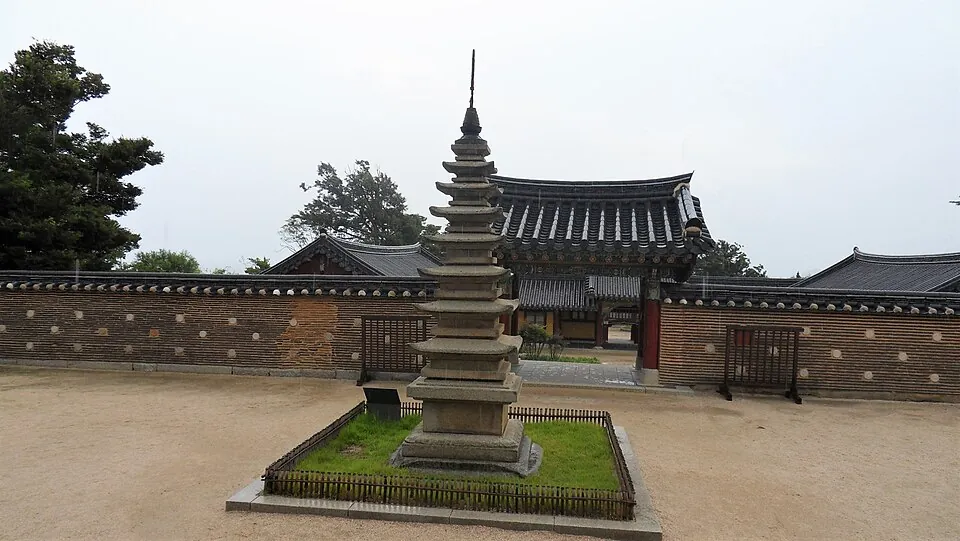 Seven-story stone pagoda at Naksansa Temple