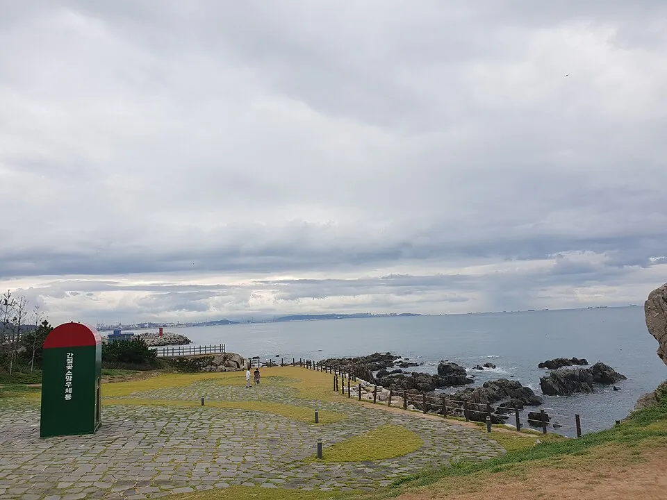 The coast at Ganjeolgot in Ulsan.