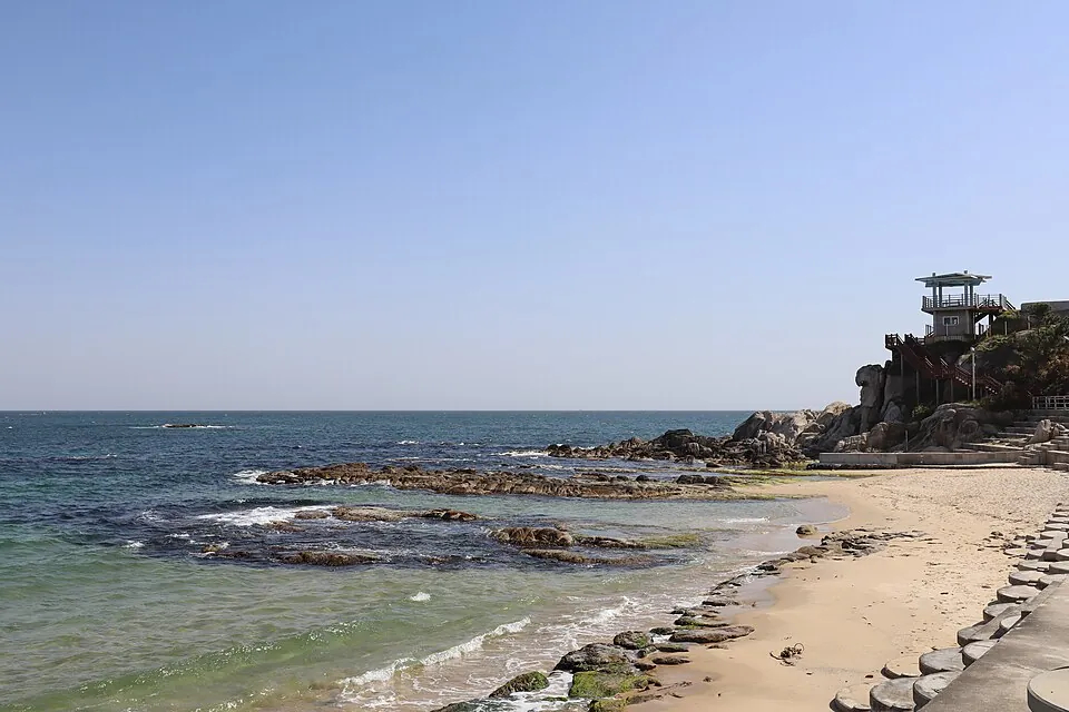 Jumunjin Beach in Gangneung