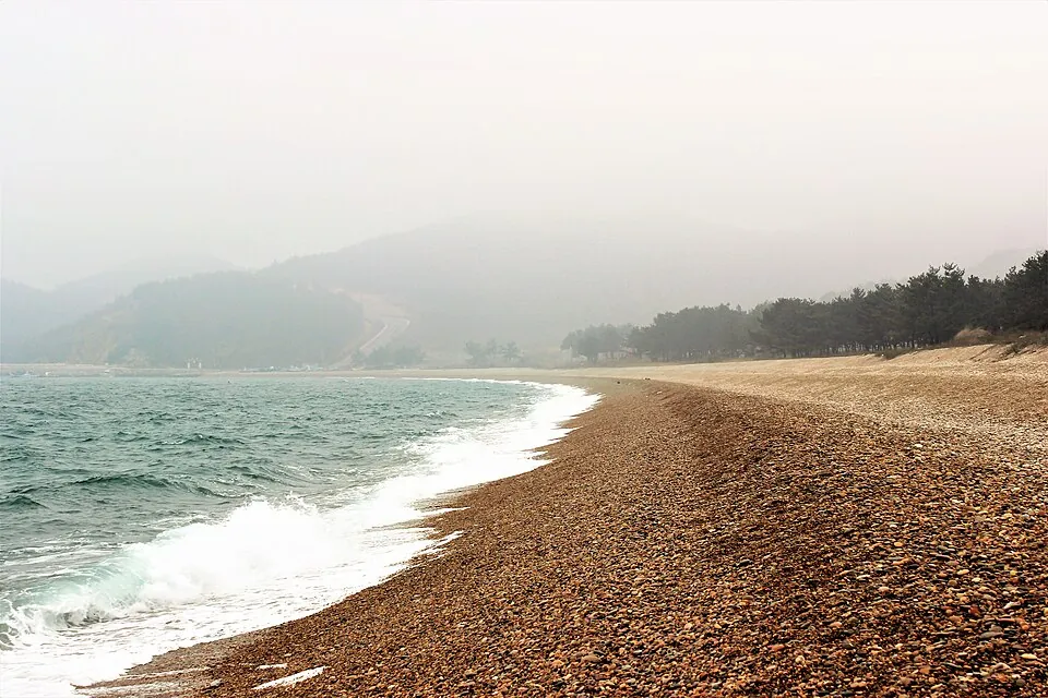 Kongdol Pebble Beach on Baengnyeongdo
