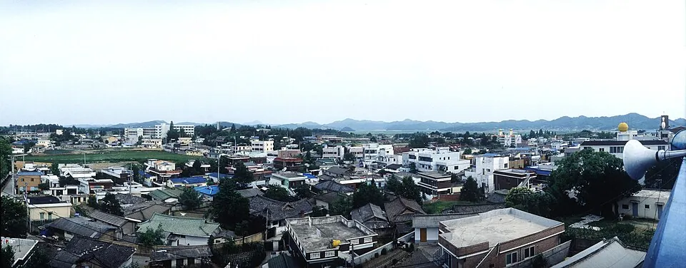 Hamchang-eup panorama, Sangju