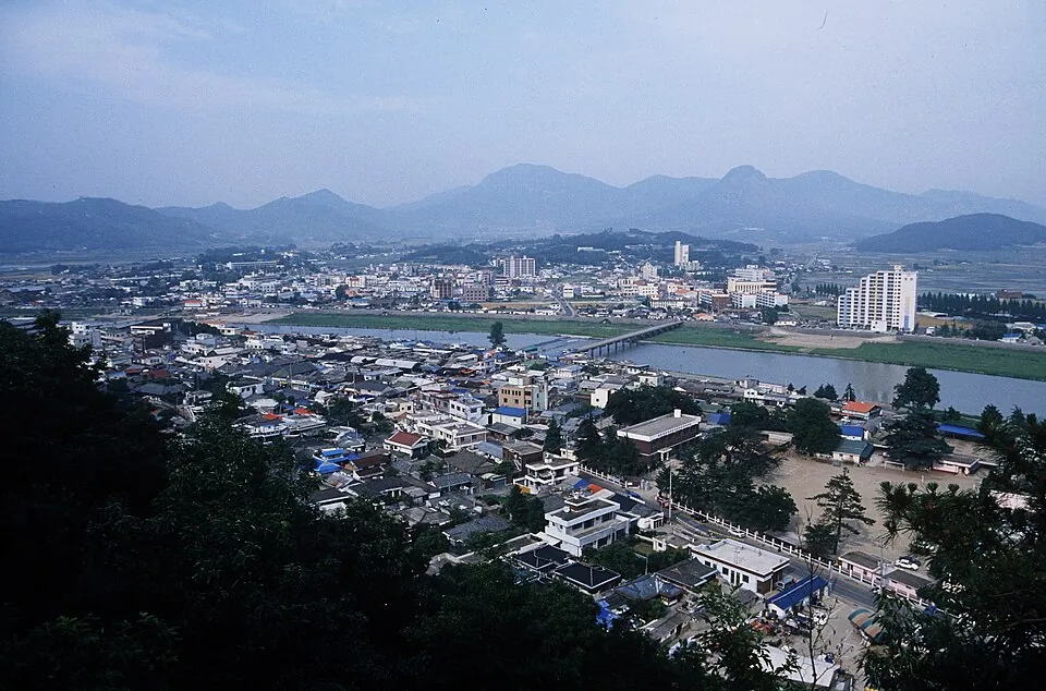 Jangheung-eup panorama