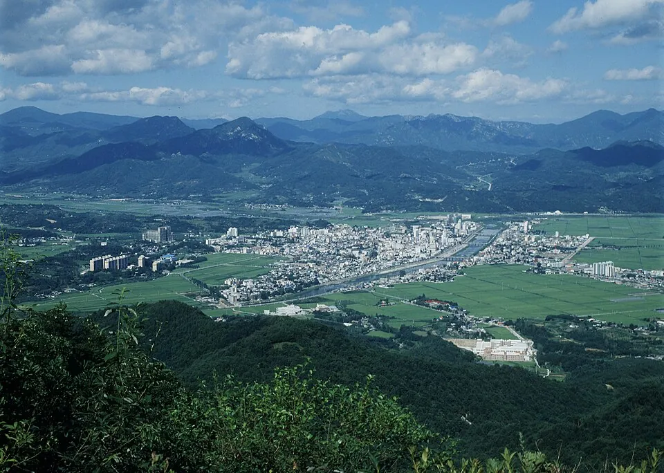 Geochang-eup panorama