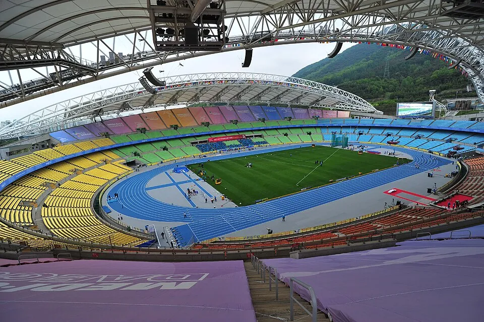 Inside Daegu Stadium